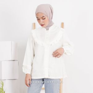 Ghanimi - Kalana Shirt / Kemeja Simpel / Kemeja Korean style / Kemeja lucu / Kemeja Wanita