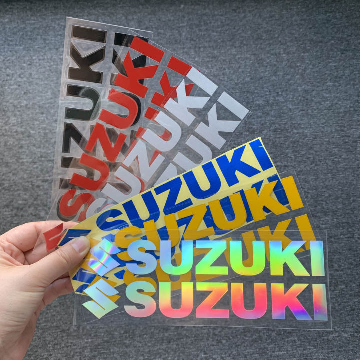 SUZUKI Motorcycle Reflective Sticker for CB500X PCX150 Side Guardrail ...