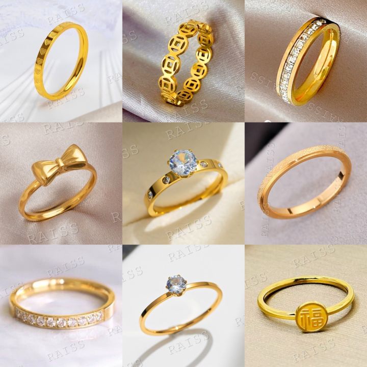 New Fancy Design Gold Plated American Diamond Finger Ring For Men & Boys.-gemektower.com.vn