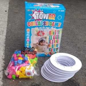 Mainan Tower Collapse Game YG 7 | Permainan Menara Runtuh Terbaru Mainan Anak Tower Collapse Menara Runtuh Family Game Mainan Edukasi Motorik Anak Murah Dan Berkualitas Edukasi Menata Dan Menumpuk Bentuk Menara Bisa runtuh