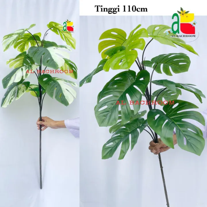 TANAMAN%20ARTIFICIAL%20MONSTERA%20JUMBO%20110%20CM%20B8217%20HIASAN%20RUMAH%20KANTOR%20-%20Image%202
