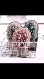 Body Shop Shower Puff Lap Mandi Pembersih Multifungsi Premium