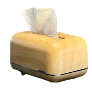 CHARMI Dung tích lớn Hộp khăn giấy Từ tính Lò xo tự động Hộp đựng khăn ăn Đa chức năng Nhựa Máy phân phối giấy cho máy tính để bàn