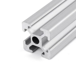 European Standard Aluminum Profile 2020 V-Slot Aluminum Profile 50cm Black/Silver