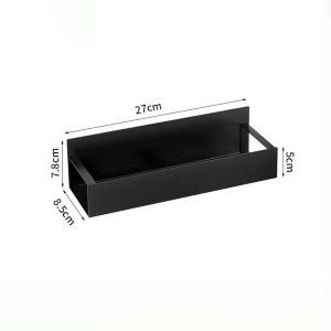HOGO Kitchen Wall-mounted Storage Rack Multifunction Punch-free Seasoning Storage Rack Kitchen Countertop Spice Organizer Holder