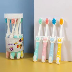 Hộp 8 bàn chải đánh răng lông mịn cho bé 3-10 tuổi- Hàng nội địa