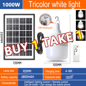 solar outdoor light original 3000W Lampu Solar lamp outdoor waterproof solar bulb solar indoor lights for house Led solar Light camping light lampu solar luar rumah automatik rechargeable solar Powered Led light solar street light 太阳能灯泡solar outdoor bulb