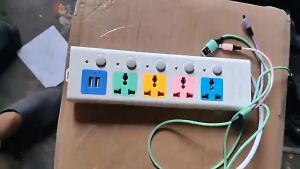 Multi-Function Socket with Switch USB Extension Outlet Socket Power Supply Socket Line Equipment
