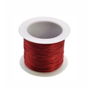 GIORGIONE 20 Meters 1mm Ribbon No-slip Clothing Cord Tag Line Polyester Fiber Cord String Cord Thread DIY Rope