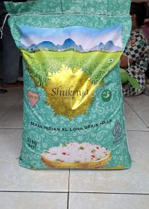 BERAS BASMATI SHUKRIYA PREMIUM XXL SELLA BASMATI INDIA Kemasan 25kg - LAPAX BERAS