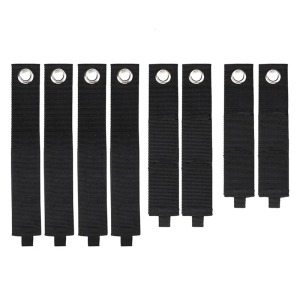 8pcs Space Saving Straps for Home and Outdoor Storage Cable Organizers Extension Cord Holder for Garage Organization