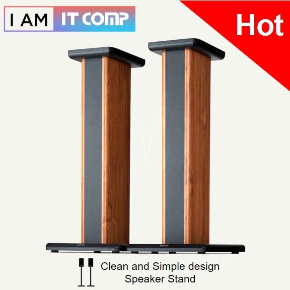 Edifier SS02 High Quality Bookshelf Speaker Stand Lazada