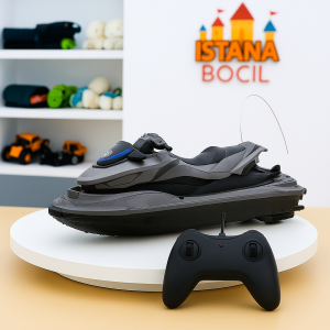 Mainan Anak Jetski RC Speedboat Remote Control Motorboat Mainan Anak Laki Laki dan Perempuan