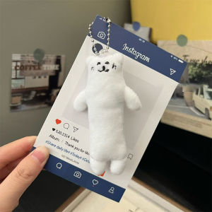 MillionGrid Cute Cartoon Plush Doll Keychain Fashion Plush Toy Keychain Pendant Creative Kawaii Backpack Decoration Accessories Gifts