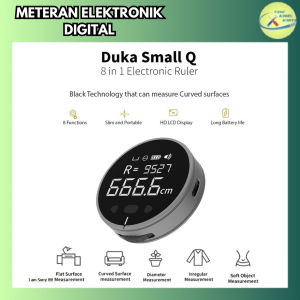 METERAN ELEKTRONIK DIGITAL DUKA SMALL Q PENGGARIS ELEKTRIK 8 IN 1 SMART ELECTRONIC RULER