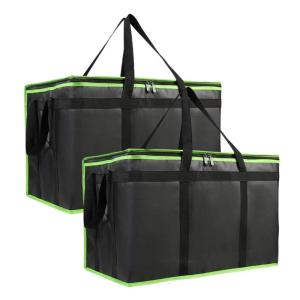 Cách nhiệt dung tích lớn giao hàng túi gấp tái sử dụng thermals thermals túi cho cắm trại dã ngoại phục vụ