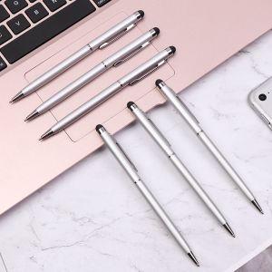 INTOONE 1PC Office Tool Mobile Phone Universal Waterborne Pen Writing Supplies Touchscreen pen Ballpoint