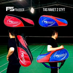 Tas Raket Badminton Bulutangkis Tenis  Ransel 2 Ruangan Thermoguard TSR 02
