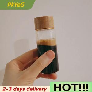 PkYeG 20 25 30ml Mini Bottle For Coffee Concentrate Milk Juice Leakproof Bottle With Lid Mason Jar Portable Empty Jar