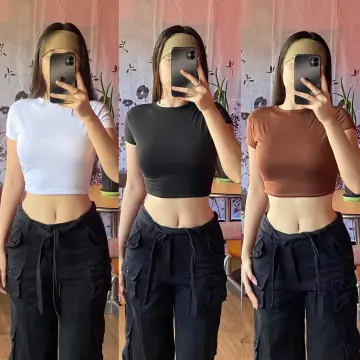 Shop Gym Crop Tops For Women with great discounts and prices online Sep 2024 Lazada Philippines