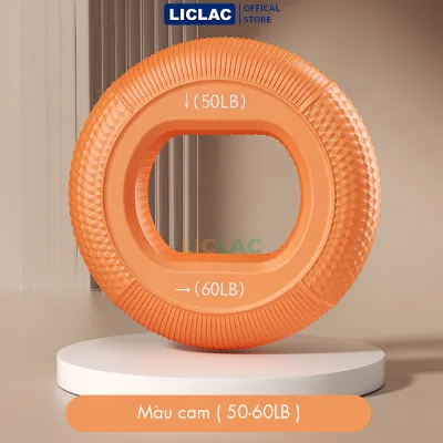 Vòng bóp tay silicon đa cấp độ 20-80LB tập lực cổ tay ngón tay dụng cụ tập gym tại nhà VBT490