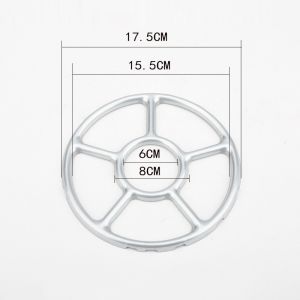 Universal Gas Stove Bracket Anti-Slip Pot Holder Four or Five Claws Durable Cast Iron Milk Pot Holder Suitable for Kitchen Accessories