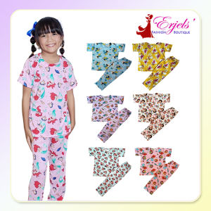 FOR GIRLS - KIDS TERNO Tshirt and Pajama Sleepwear KTP