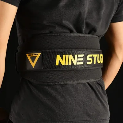 Guoftstars Weight Lifting Belt Adjustable Gym Belt For Deadlifting Squatting Lifting Back Support Training Fitness Powerlifiting Lumbar Back Support Weightlifting Waist Belt Đai tập thể dục ， Đai tập tạ .AutoMaxion