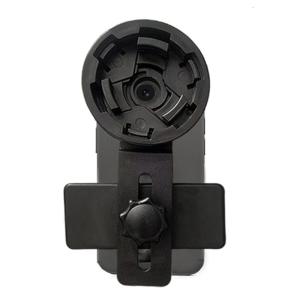 อุปกรณ์ที่วางโทรศัพท์ชั้นรองหนึ่งวินาทีระบบติดตั้งแบบไม่ลื่นที่จับทำจากยางแบบพกพา ABS