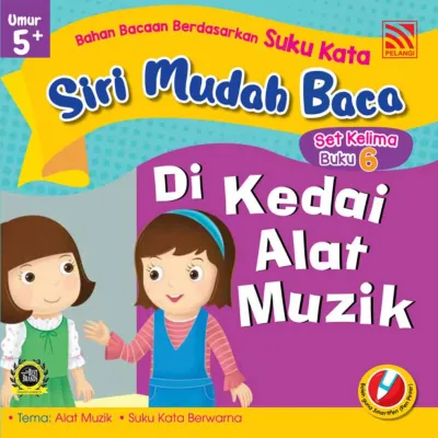 Buku Suku Kata Siri Mudah Baca - Set Kelima Pelangi