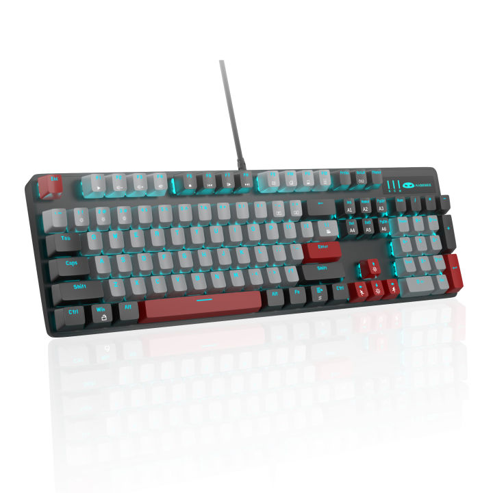 MageGee MKstorm Mechanical Gaming Keyboard, 2023 New Upgraded Blue Red