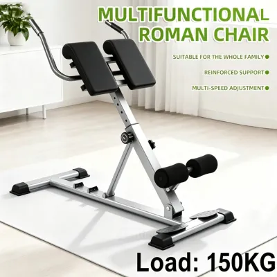 Multi-Functional Bench for Full All-in-One Body – Hyper Back Extension Roman Chair Adjustable Ab Sit up Bench