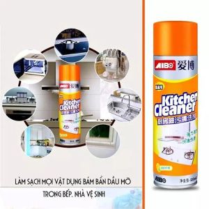 Chai Xịt Tẩy Rửa Bếp Bọt Tuyết Kitchen Cleaner 500ml
