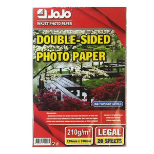 JOJO Waterproof Series High-Quality Photo Paper Legal Size Double-Sided  180 / 210GSM 20 Sheets