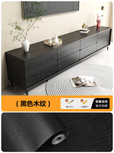 Wood Grain Door Sticker for Wardrobe Cupboard Closet Furniture Waterproof Moisture-Proof PVC Self Adhesive Wallpaper Decoration