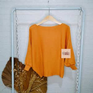 SWEATER RAJUT WANITA LASPERAL BATWING by aqilanisa store