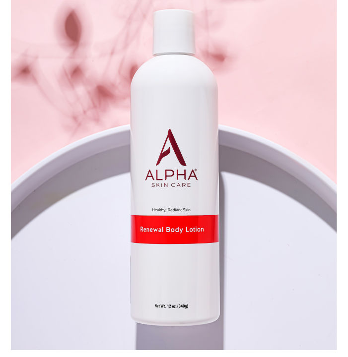 โลชั่นเพื่อผิวสวยAlpha skincare Renewal Body Lotion with 12 AHA 340gลด