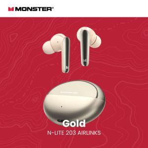 MONSTER - N-LITE 203 AIRLINKS WIRELESS EARPHONES | 30 HOURS PLAYBACK WITH FAST CHARGING (1 YEAR WARRANTY)