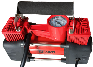 Bộ Máy Bơm Ô Tô 2 Xi Lanh SENKO Chính Hãng Công Nghệ Nhật Bản Đồng Hồ Cơ /Đồng Hồ Điện Tử Tự Ngắt Và Đèn Chiếu Sáng