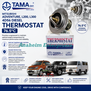 Mitsubishi Adventure L200 L300 4D56 Diesel Thermostat 76.5°C [TAMA Brand]