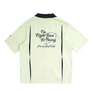 FEARLESSNESS GOLF CLUB BOWLING SHIRT GREEN