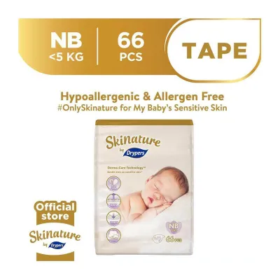Drypers Skinature by Drypers NewBorn Tape Baby Diaper