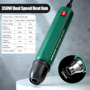220V 350W Hot Air Gun Diy Mini Heat Gun Handheld Adjustable Heat Gun Hand Repair Tool