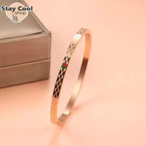 Gelang Bangle Titanium Set G*C Anti Karat Dan Luntur - staycool shop