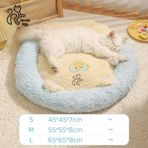 Thảm/ đệm nằm ngủ bông cho thú cưng - Tiệm Mèo Moa