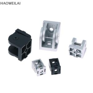 [HAOWEILAI] สำหรับโปรไฟล์อลูมิเนียม20 30 40ซีรีส์2020 3030 4040โลหะผสมสังกะสีตัวเชื่อมต่อมุมปรับอลูมิเนียมอุตสาหกรรม