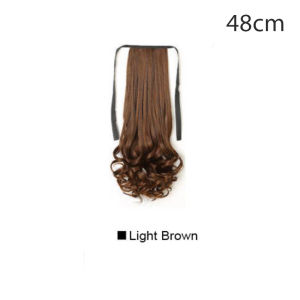 Ikat Rambut Wig Ponytail Korea 38cm/48cm Kuncir Rambut Palsu Ponytail Hairclip