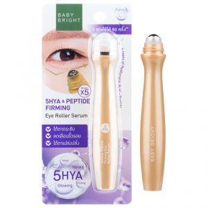 [SG SELLER]BABY BRIGHT Tomato & Gluta Bright 5Hya & Peptide Firming Aloe Vera & Fresh Collagen Eye Roller Serum 15ML