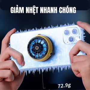 Quạt tản nhiệt điện thoại sò lạnh MEMO DLA6 live stream làm mát siêu mạnh có led gaming cho game thủ chơi LOL pubg ĐT bảo hành 12 tháng