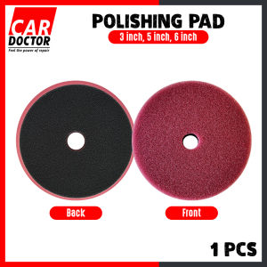 3"(80mm)/5"(125mm)/6"(150mm) Flat Car Buffing Polishing Pads For DA/RO Car Buffing Polisher